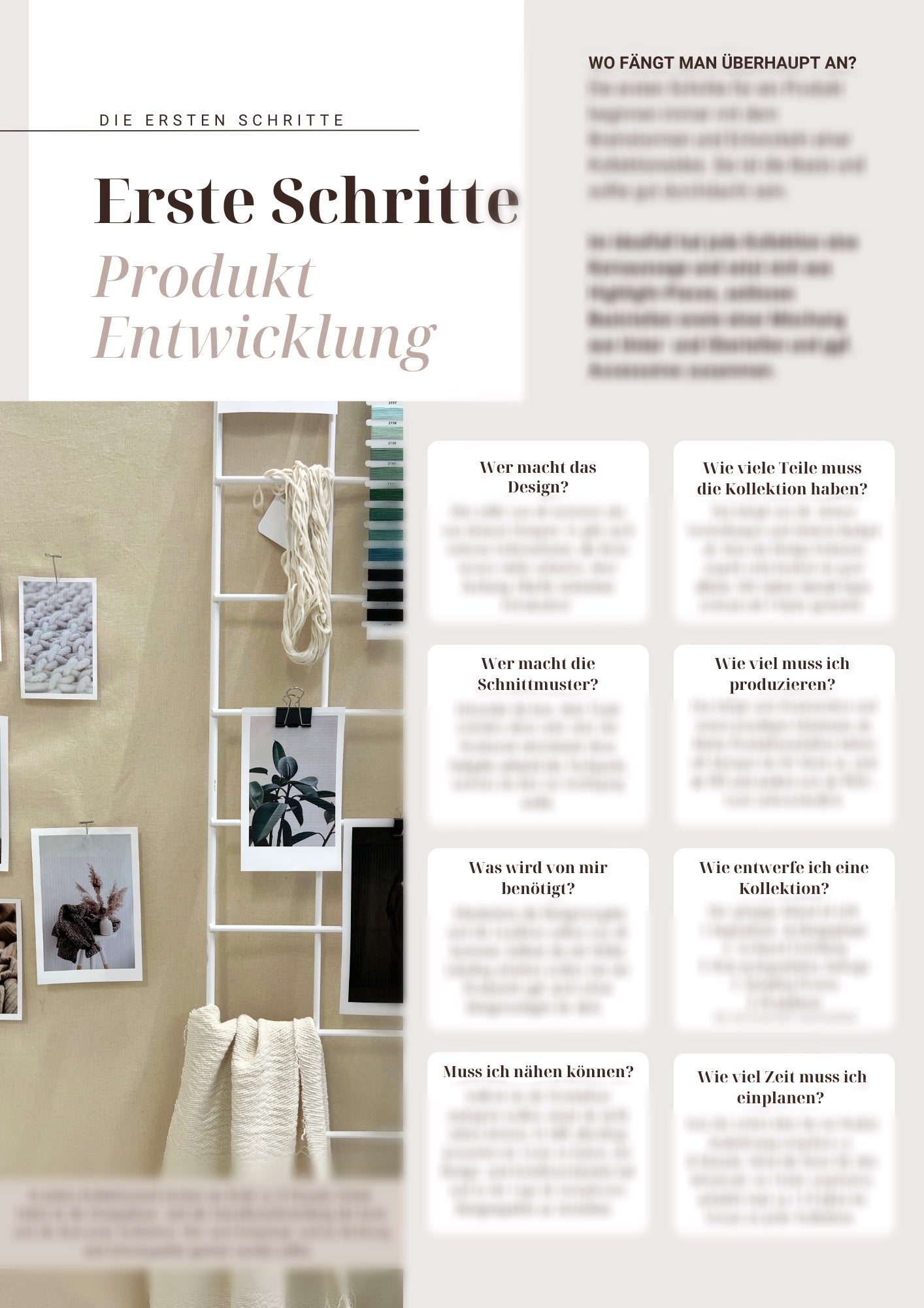 Fashion Booklet: Businessmodell Modelabel | Dein Weg zur eigenen Kollektion