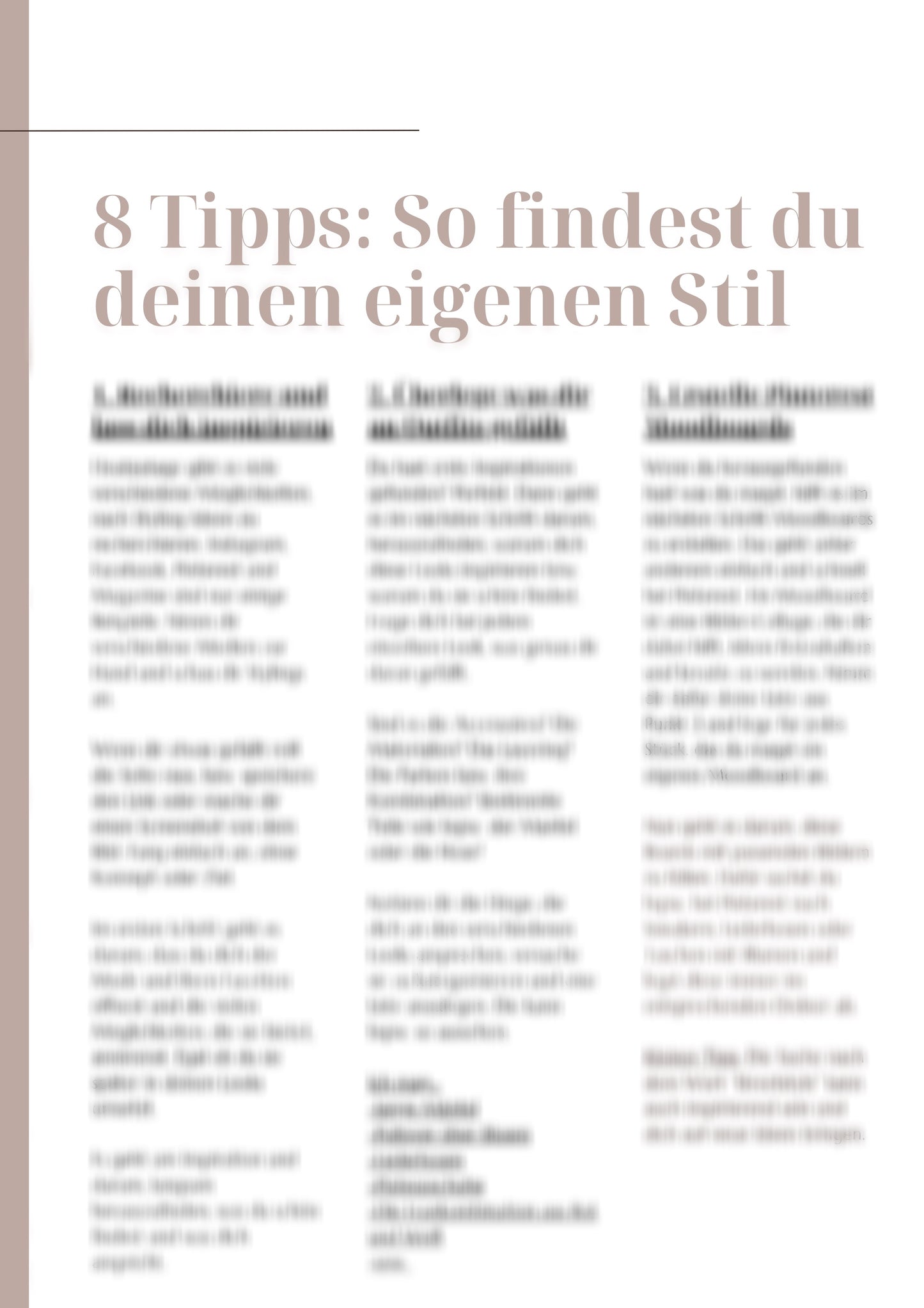 Fashion Guide: Die Capsule Wardrobe | Deutsch Digital