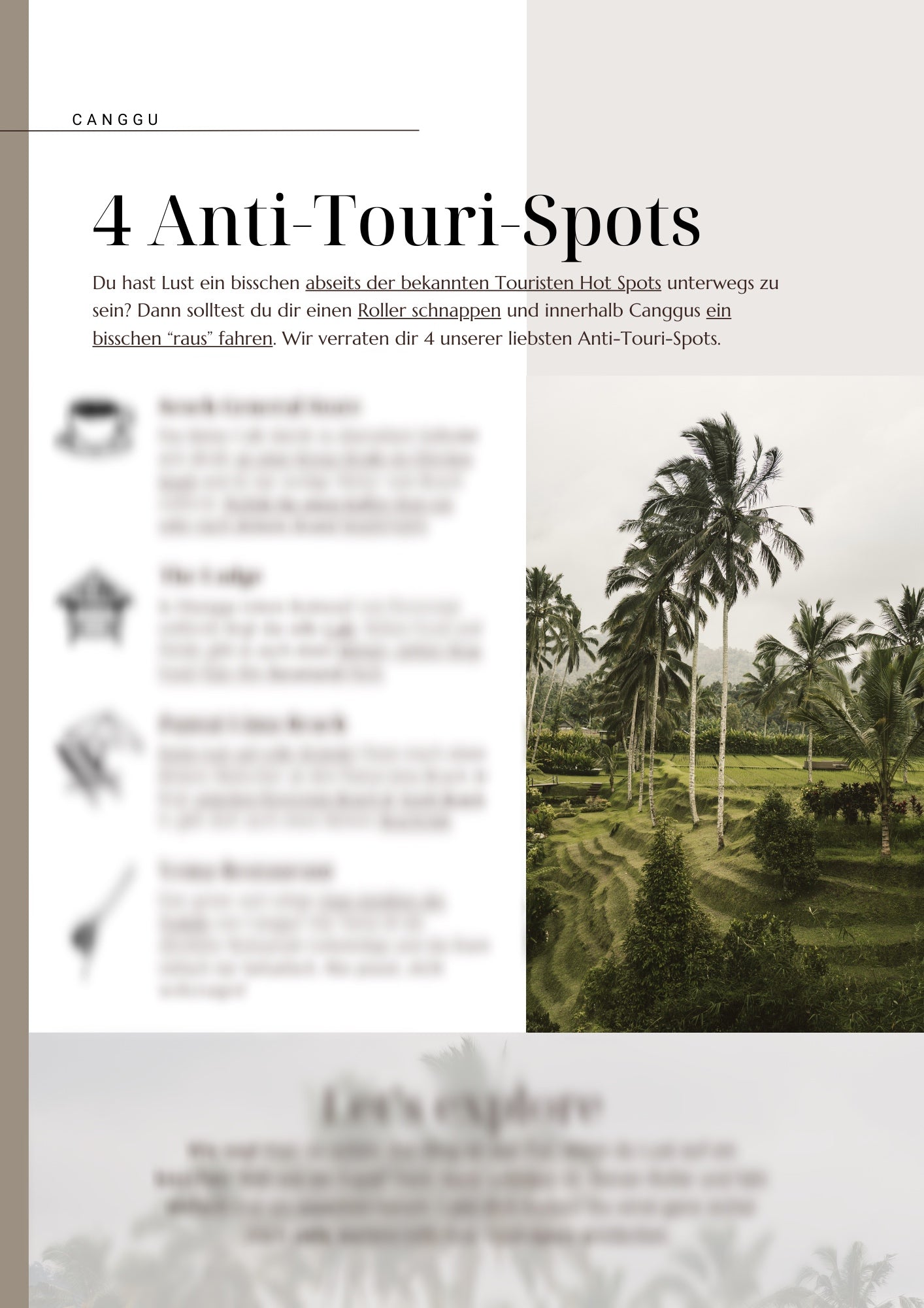 Bali Travel Guide | Deutsch Digital