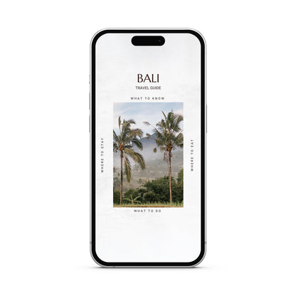 Bali Travel Guide | English Digital